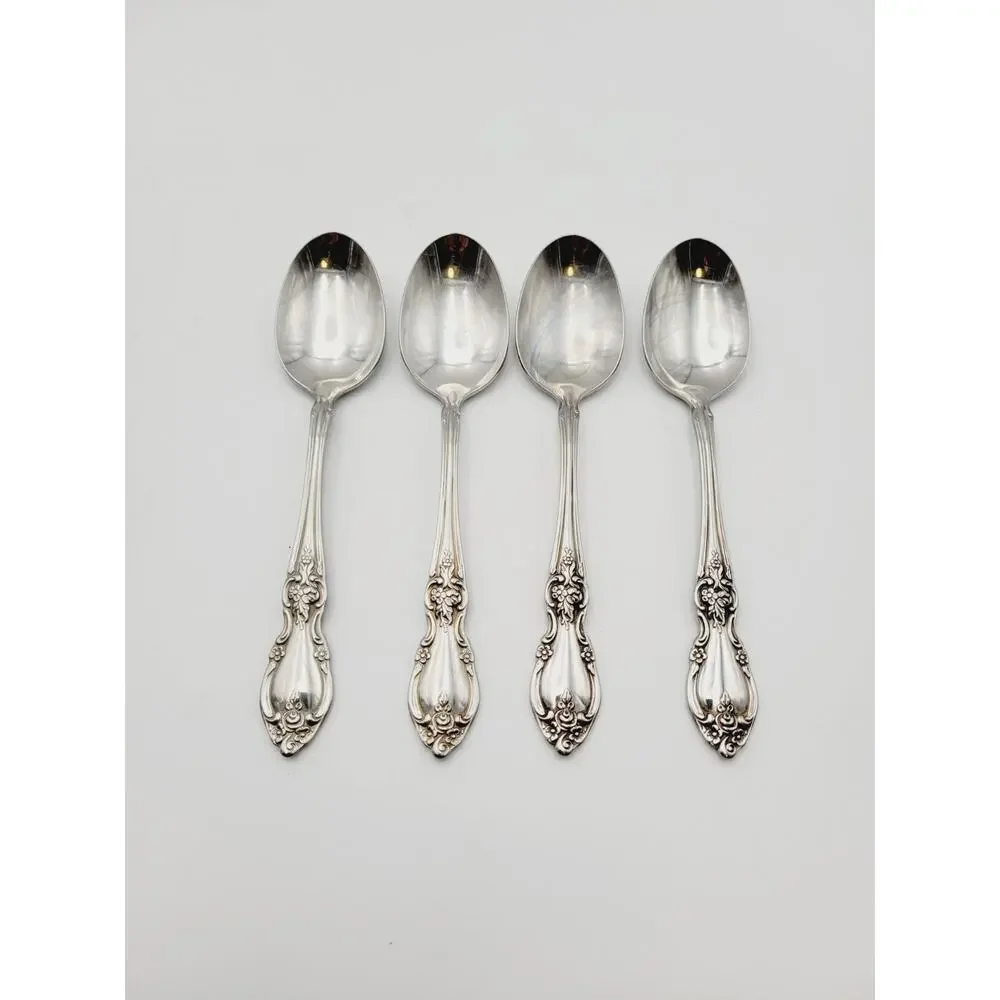 Oneida Community LOUISIANA Glossy Stainless Flatware Tablespoon Vtg